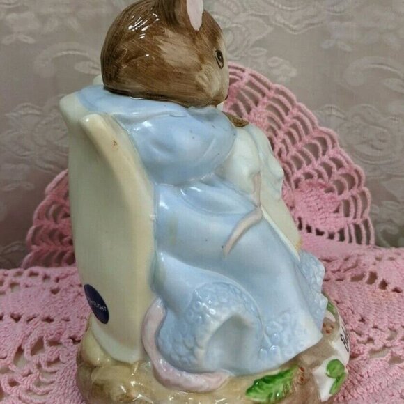 Schmid Hunca Munca Baby's First Christmas NIGHTLIGHT Beatrix Potter Mother Mouse - Picture 6 of 11